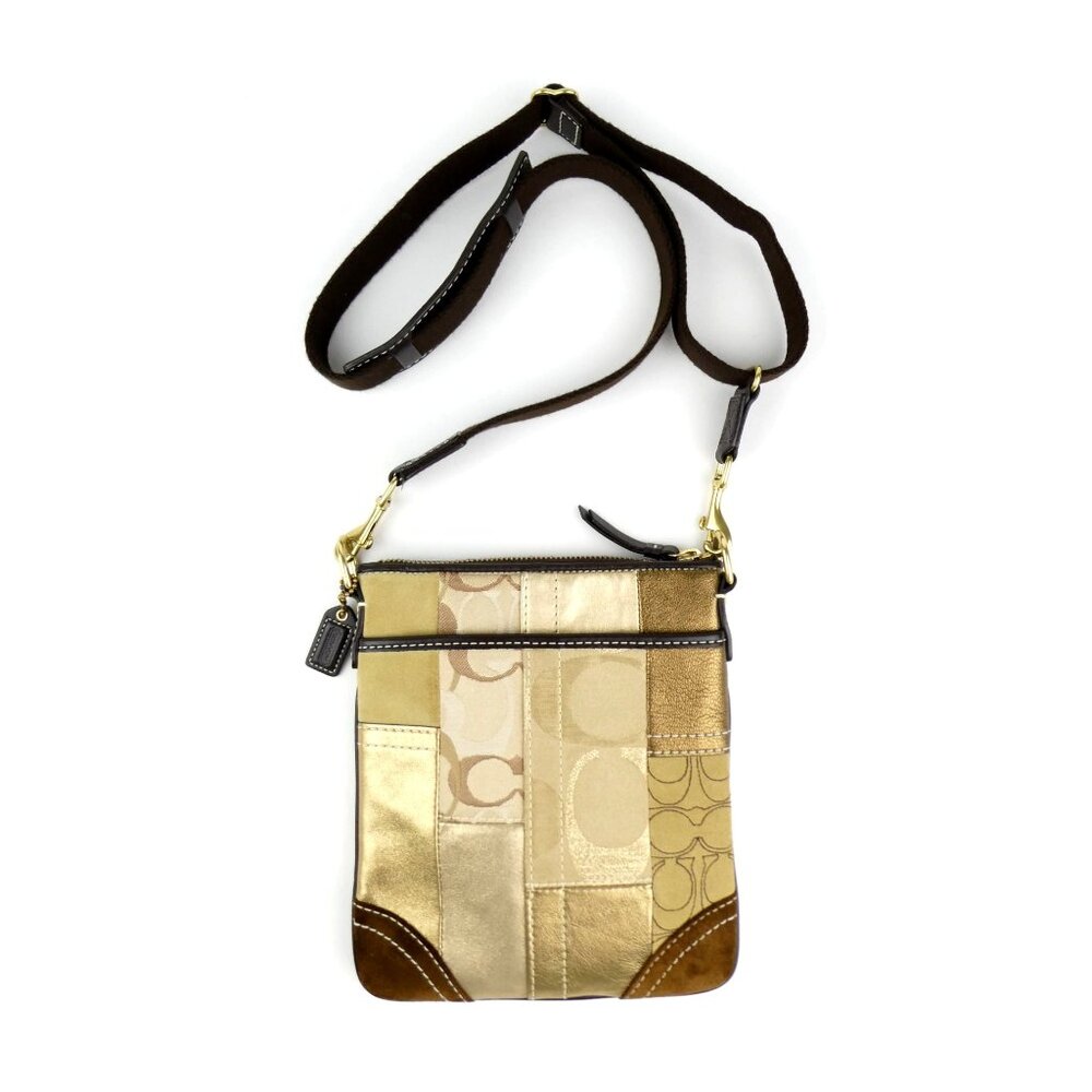 Coach Patchwork‎ Swing Pack Hipster Crossbody